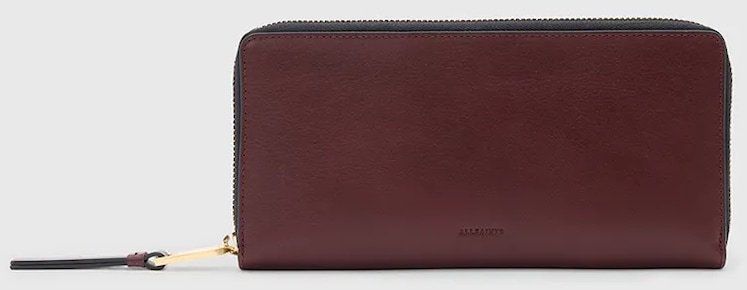 Kožená peňaženka AllSaints TRAVEL