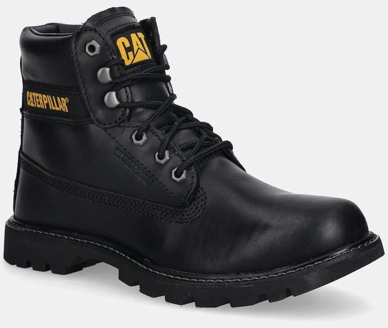 Pánska obuv - Pánska členková obuv - Čierna - Kožená obuv CAT Footwear COLORADO 2.0 WP čierna farba, P110966 Kožená obuv CAT Footwear COLORADO 2.0 WP čierna farba, P110966
