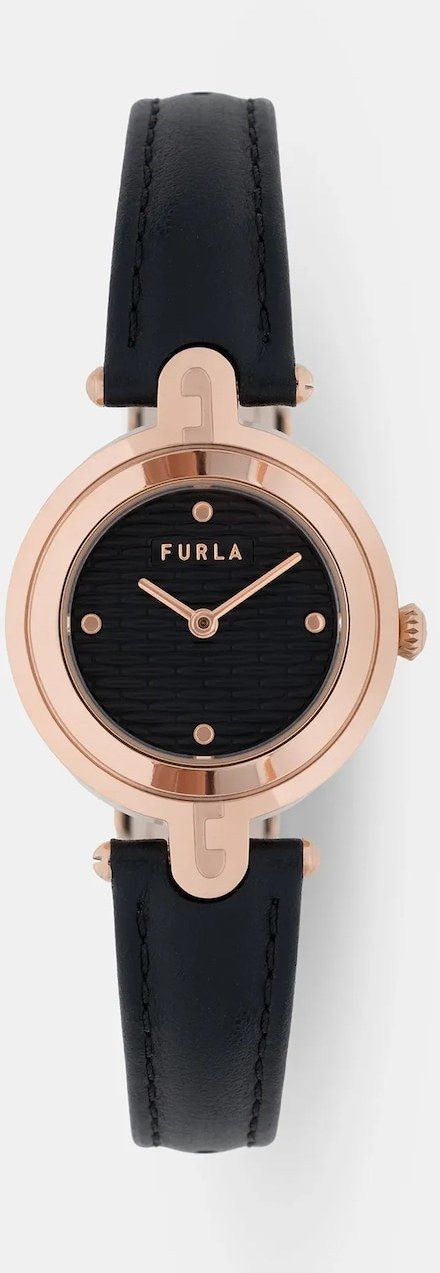 Hodinky Furla dámske, čierna farba, WW00050024L3