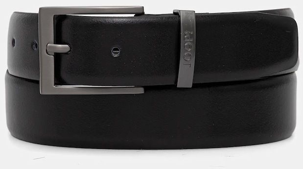 Kožený opasok Joop! čierna farba, 7150