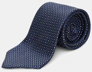 Hodvábna kravata Eton modrá farba, 100014171