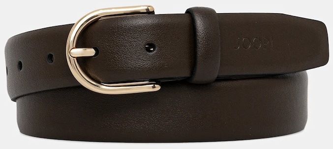 Kožený opasok Joop! hnedá farba, 8330