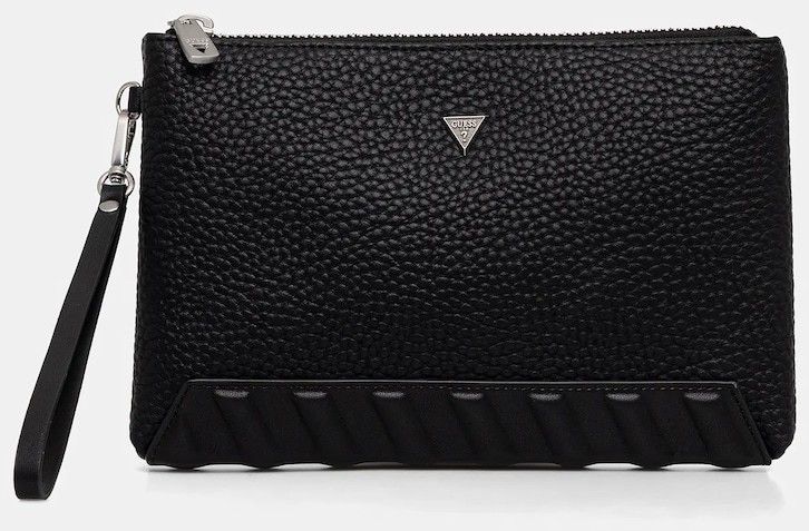 Malá taška Guess TORINO čierna farba, PMTOLG P5435