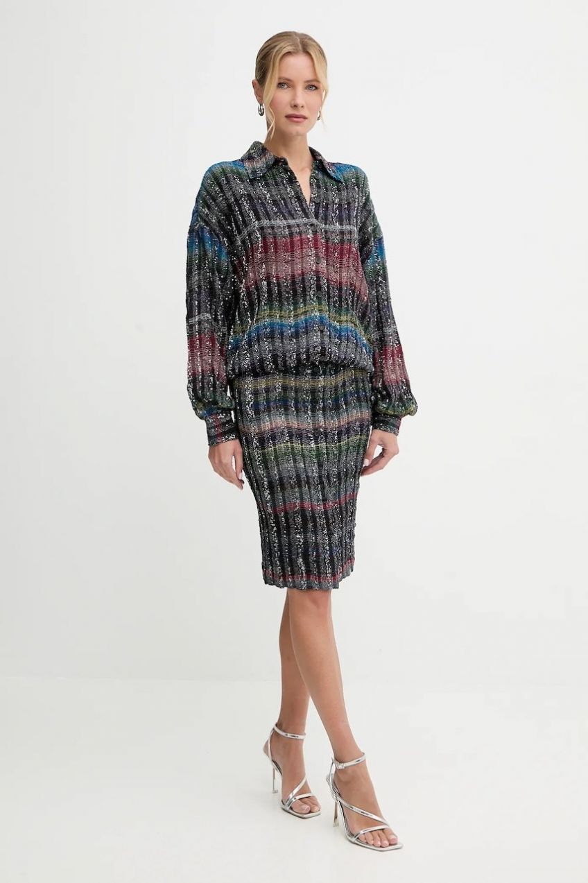 Šaty Missoni viac farieb, midi, oversize, DS25WG2P.BC005U