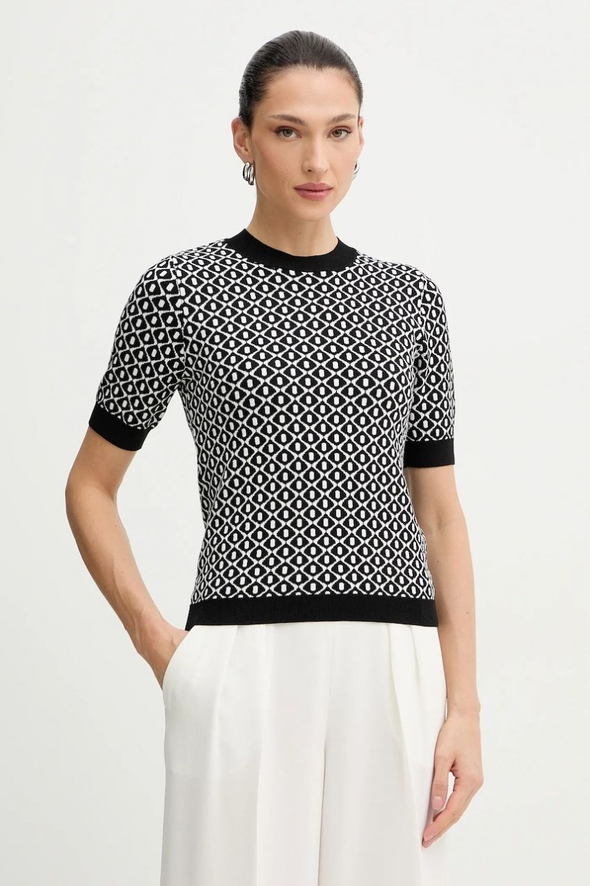 Sveter Morgan čierna farba, ľahký, MSIX