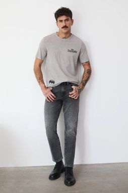 Bavlnené tričko Medicine pánske, šedá farba, s potlačou