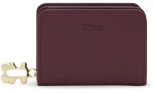Kožená peňaženka Tous FOLD bordová farba, 2002306021