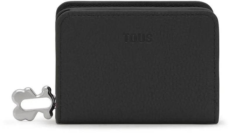 Kožená peňaženka Tous FOLD čierna farba, 2002306051