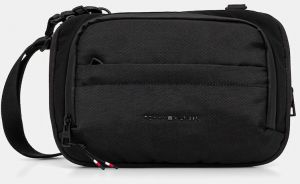 Malá taška Tommy Hilfiger čierna farba, AM0AM14037
