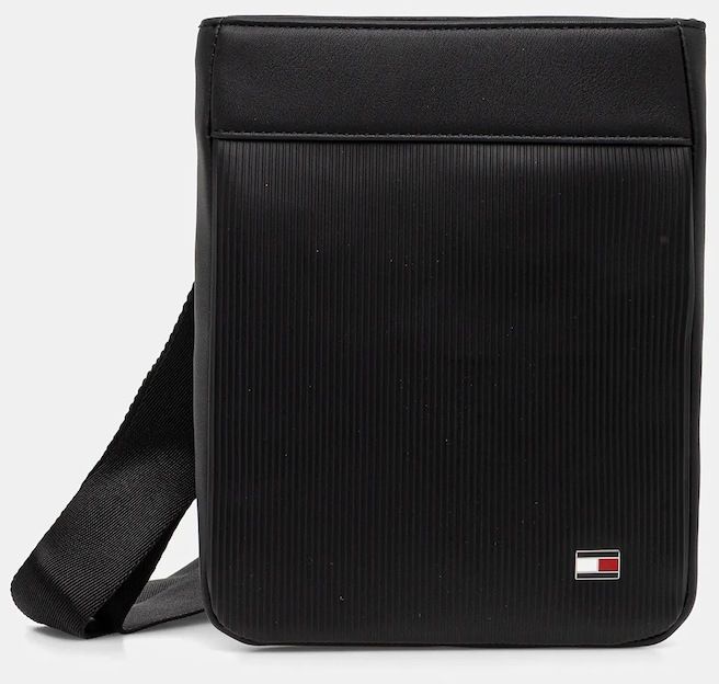 Malá taška Tommy Hilfiger čierna farba, AM0AM14014