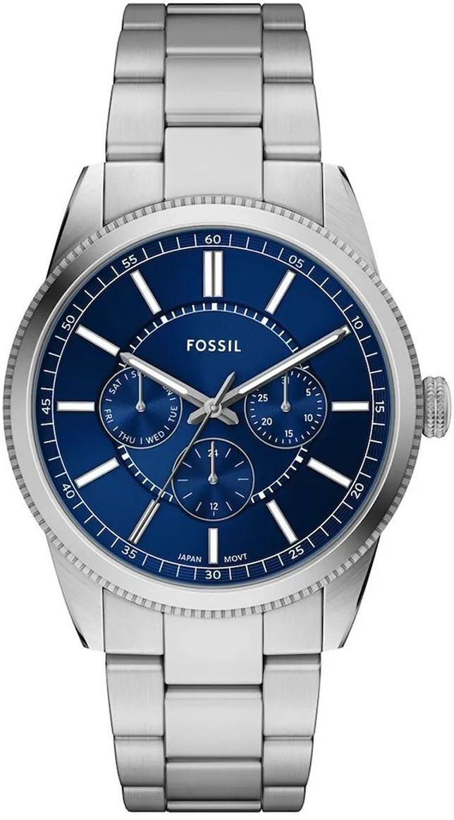 Hodinky Fossil pánske, strieborná farba, FS6134