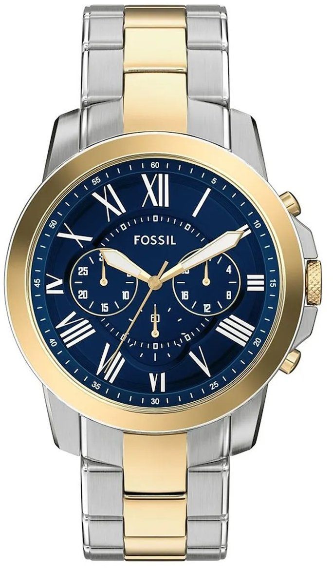 Hodinky Fossil pánske, šedá farba, FS6132