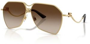 Slnečné okuliare Dolce & Gabbana zlatá farba, 0DG2326