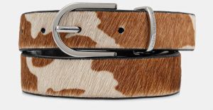 Kožený opasok Pedro del Hierro hnedá farba, 4692161