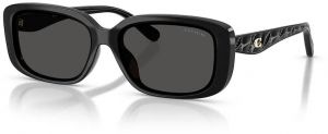 Slnečné okuliare Coach čierna farba, 0HC8444D