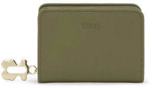 Kožená peňaženka Tous FOLD zelená farba, 2002306039