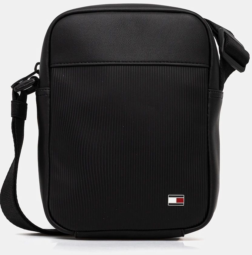 Malá taška Tommy Hilfiger čierna farba, AM0AM14015