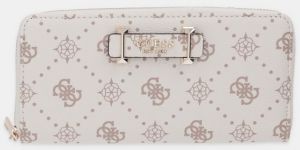 Peňaženka Guess SILIA dámska, béžová farba, SWGP98 90146