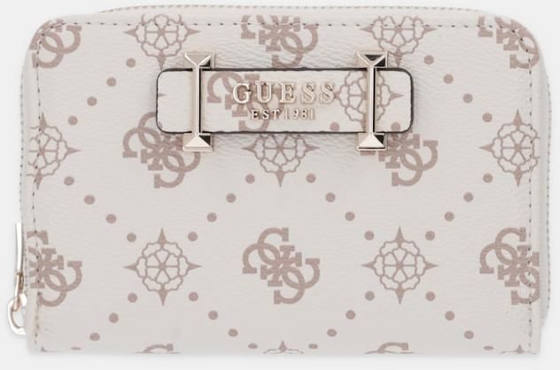 Peňaženka Guess SILIA dámska, béžová farba, SWGP98 90140