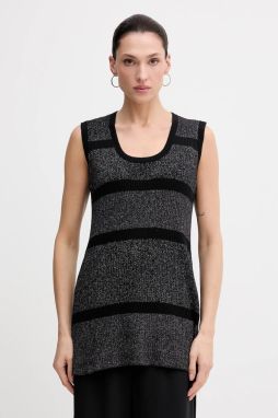 Sveter Sisley čierna farba, ľahký, 1194LH00M