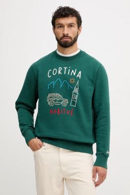 Bavlnená mikina MC2 Saint Barth x Peanuts tmavomodrá farba, s potlačou