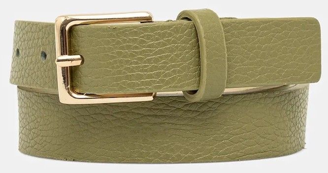 Kožený opasok Answear.LAB béžová farba