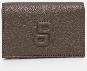 Peňaženka BOSS dámska, béžová farba, 50536339