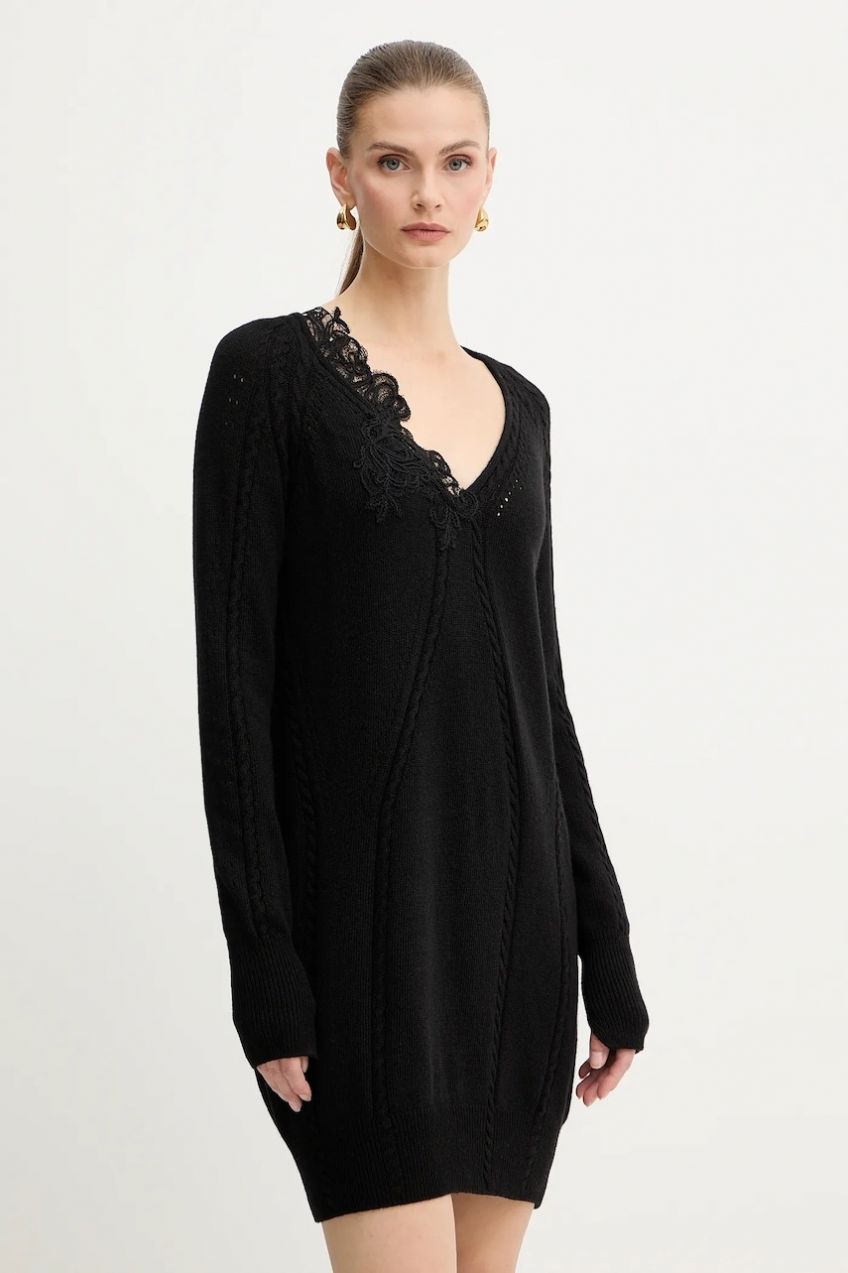 Šaty s prímesou vlny Ermanno Scervino LIFE