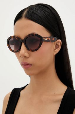 Slnečné okuliare Moschino hnedá farba, MOS200/S