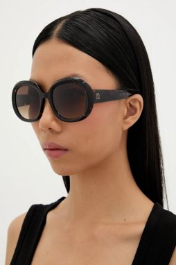 Slnečné okuliare Tommy Hilfiger čierna farba, TH 2284/S