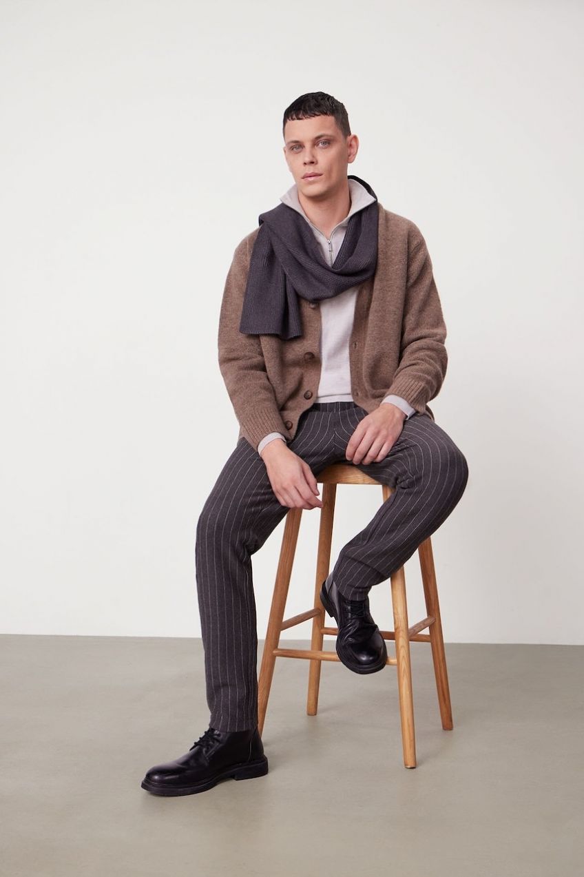 Kardigán Medicine hnedá farba