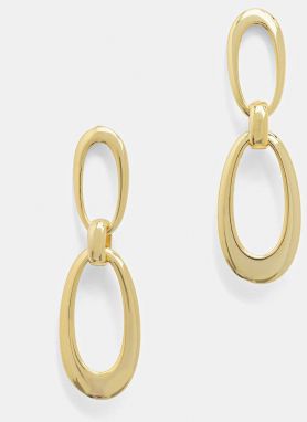 Pozlátené strieborné náušnice Answear.LAB