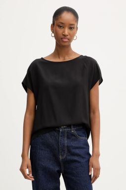 Tričko Silvian Heach BOLAWE dámske, čierna farba, GPA25528BL