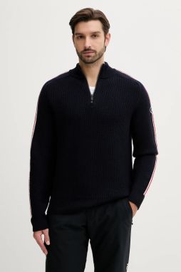 Vlnený sveter Fusalp Dorianau tmavomodrá farba, I2112