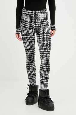 Legíny Newland LADY LEGGINGS čierna farba, vzorovaná, N46782.108