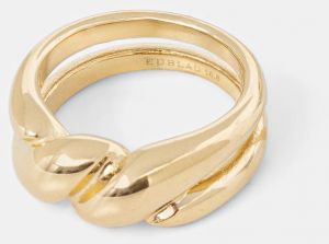 Pozlátený prsteň EDBLAD Twist 127941