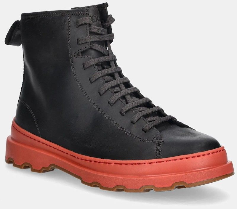 Kožená obuv Camper Brutus+ čierna farba, K300533-006