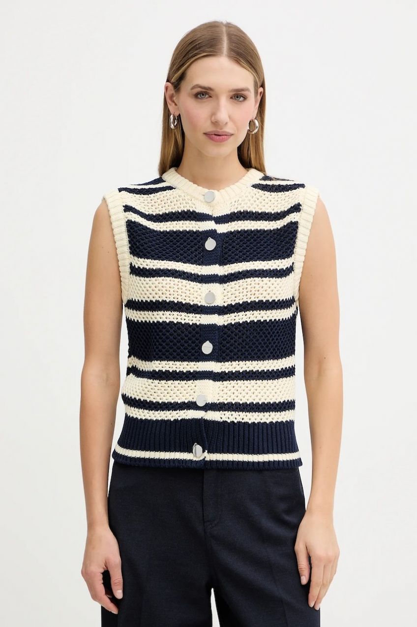 Vesta s prímesou vlny MAX&Co. béžová farba, 2526356044200