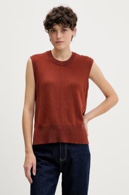 Vesta s prímesou vlny Pedro del Hierro oranžová farba, 5502016