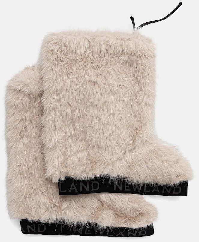 Návleky na snehové topánky Newland COVER BOOTS béžová farba, N54650.1