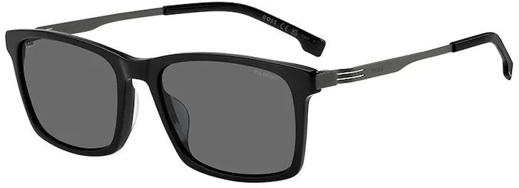 Slnečné okuliare BOSS čierna farba, BOSS 1836/G/S