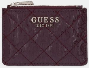Peňaženka Guess IDRA dámska, bordová farba, SWGG81 57505