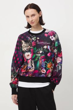 Bavlnená mikina Medicine viac farieb, vzorovaná