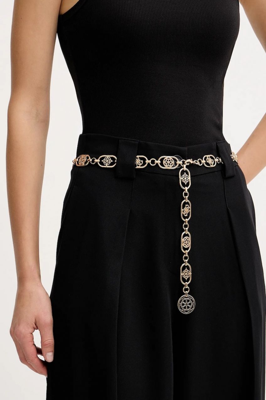 Opasok Guess zlatá farba, BW9294 P5420