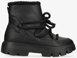 Členkové topánky Mexx SIGMAR RHYTHM čierna farba, na plochom podpätku, jemne zateplené, MI001708253W-02