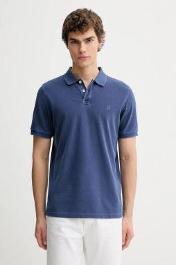 Bavlnené polo tričko Marc O'Polo tmavomodrá farba, jednofarebné, M26226653000