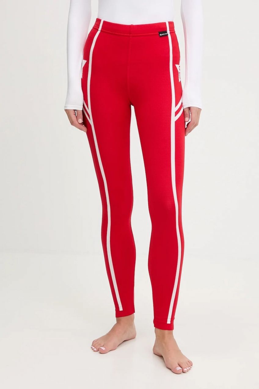 Športové legíny Newland LADY PANTS červená farba, N46803.116