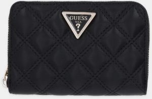 Peňaženka Guess GIULLY dámska, čierna farba, SWQG96 73140
