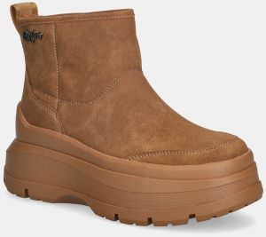 Snehule Buffalo Olympia Pull On Lo Warm hnedá farba, 1270145-COG