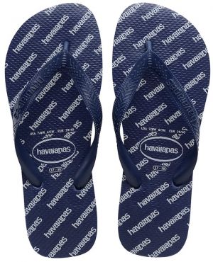 Šľapky Havaianas TOP LOGOMANIA ESSENTIAL BALLET tmavomodrá farba, 4149891.0555